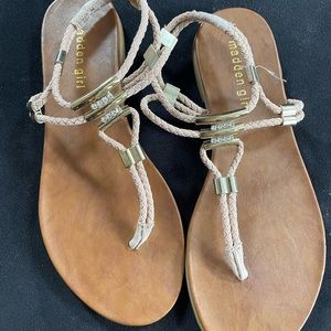 Madden Girl pink sandals